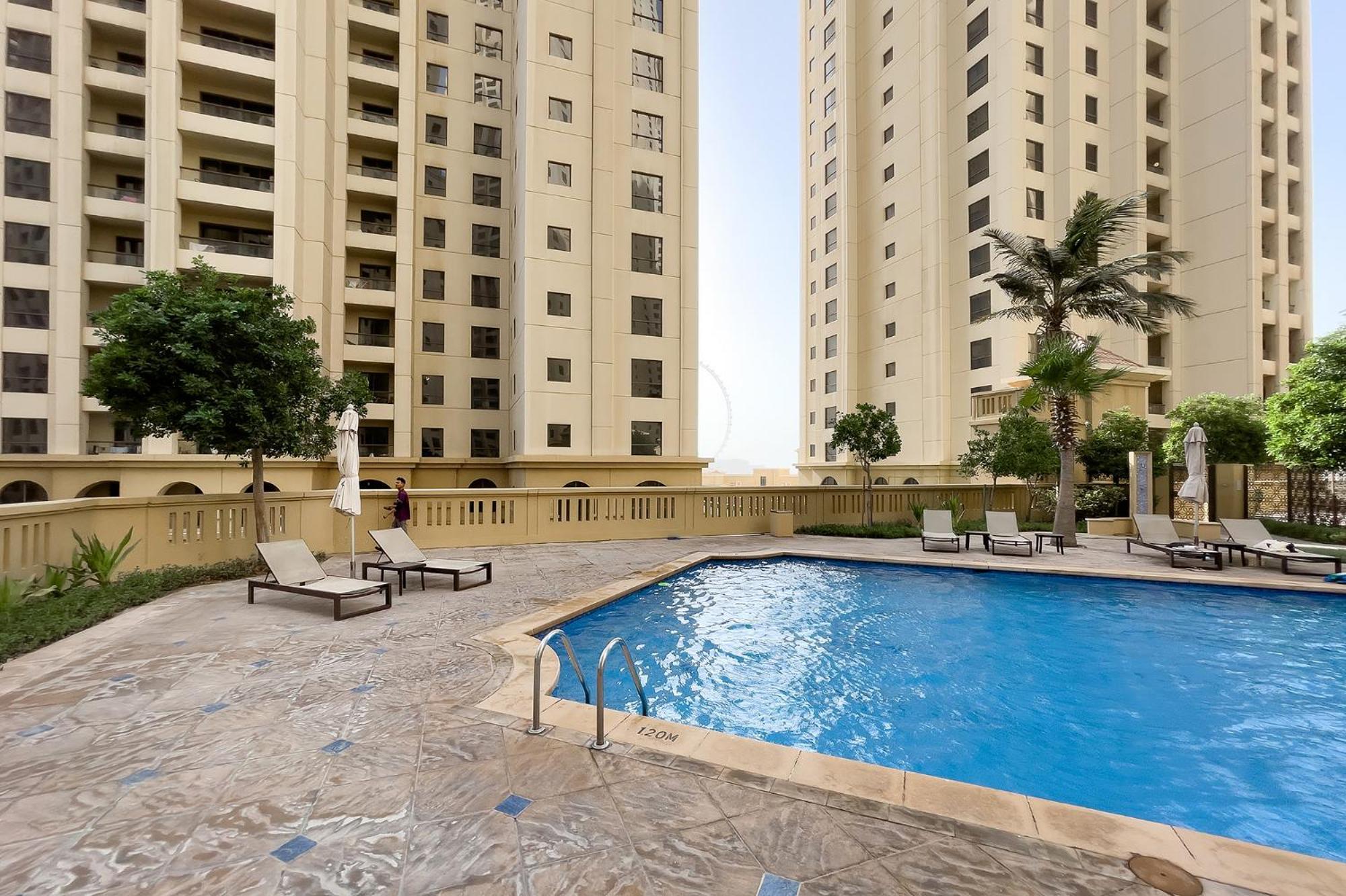Premium 2Bdr Apartment See View Bahar 4 Jbr ドバイ エクステリア 写真